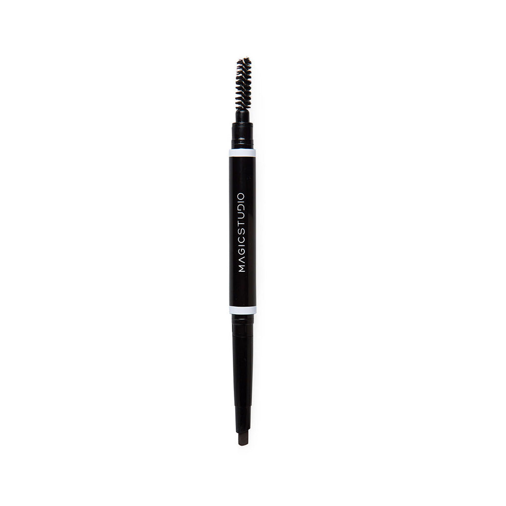 Magic Studio Double Eyebrow Pencil & Brush - 1 Τμχ